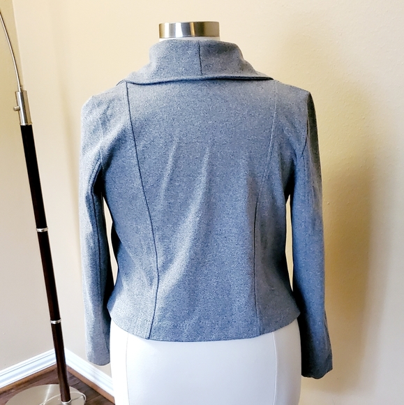 Banana Republic Gray Moto Jacket - Picture 3 of 5